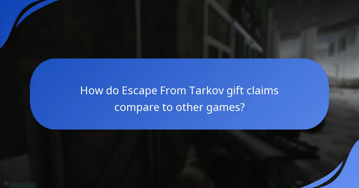When can users claim their Escape From Tarkov rewards?