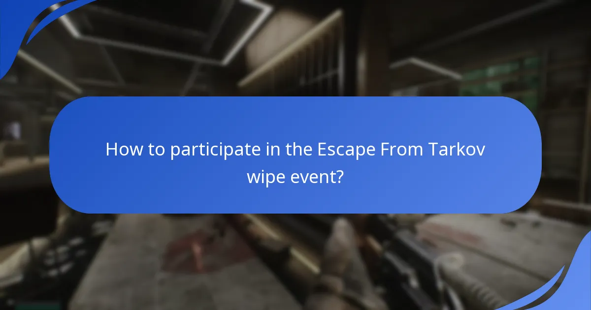 How do players perceive the Escape From Tarkov wipe event prizes?