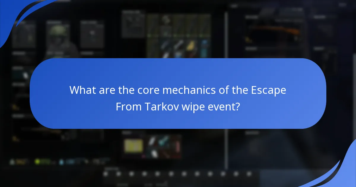 How is player engagement measured during the wipe event?