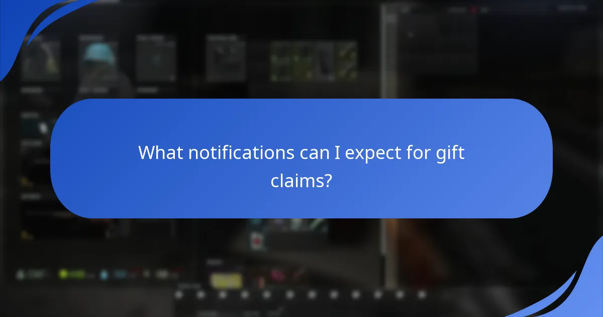 What user guides are available for claiming gifts?